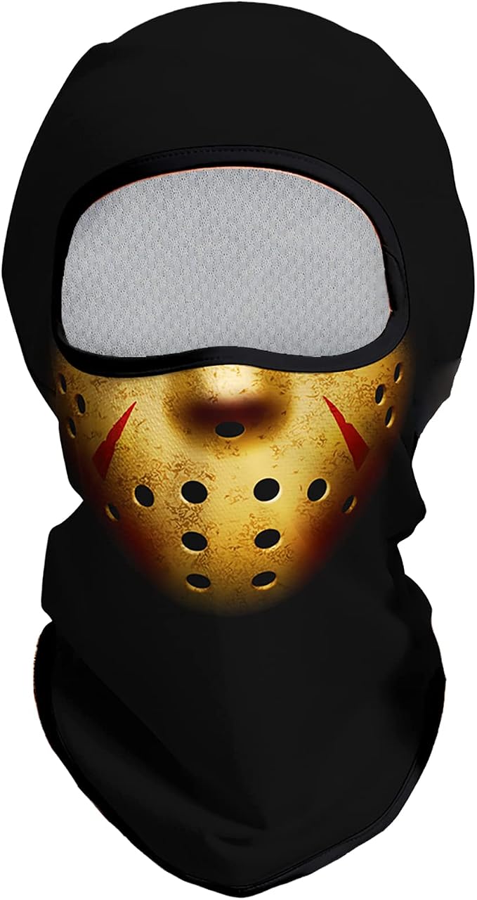 Skull Hole Face Yellow