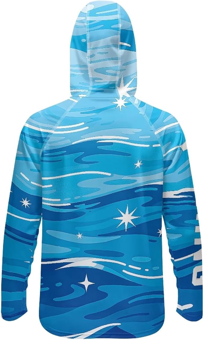 Ocean Wave Star Print