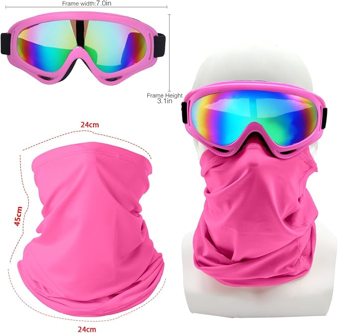 Rose Pink/Colorful+mask