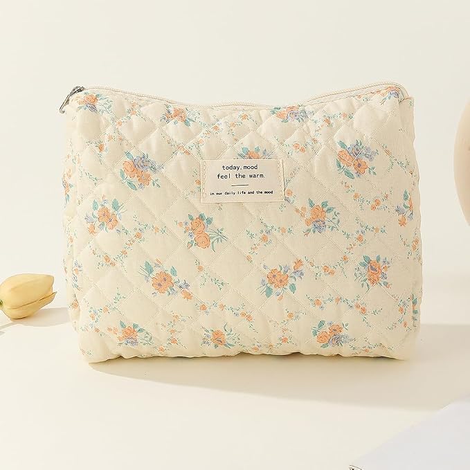 B02-3pcs set-orange floral
