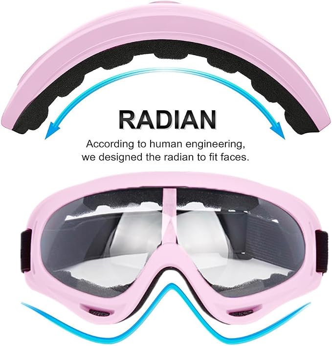 Light Pink + Rose Pink/Clear