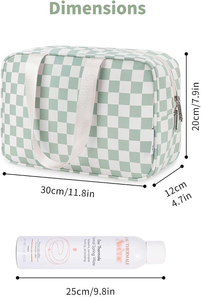 Y-Mint Green Checkerboard