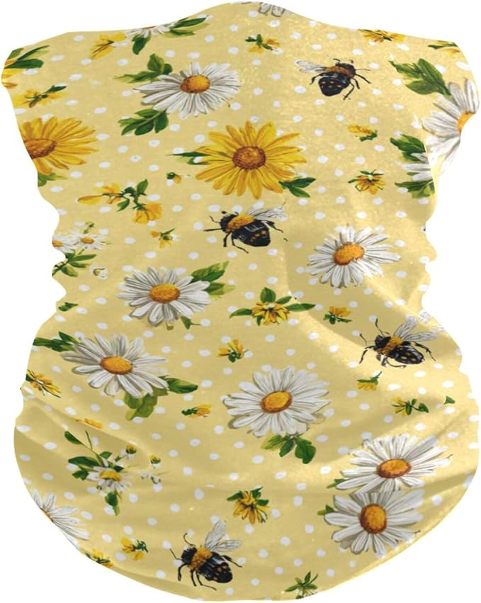 Yellow Dot Bee and Daisy