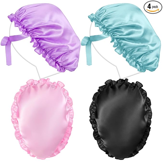 Light Blue, Pink, Black, Purple