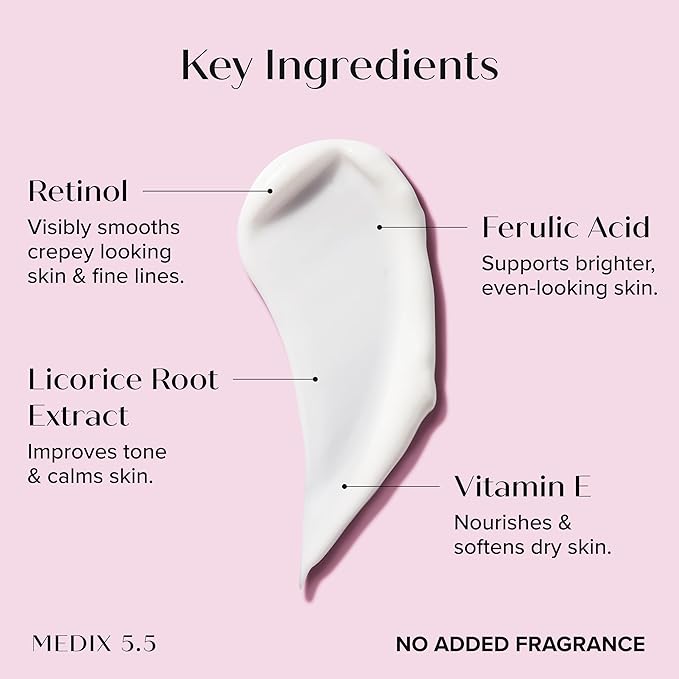 Collagen + Unscented Retinol Cream