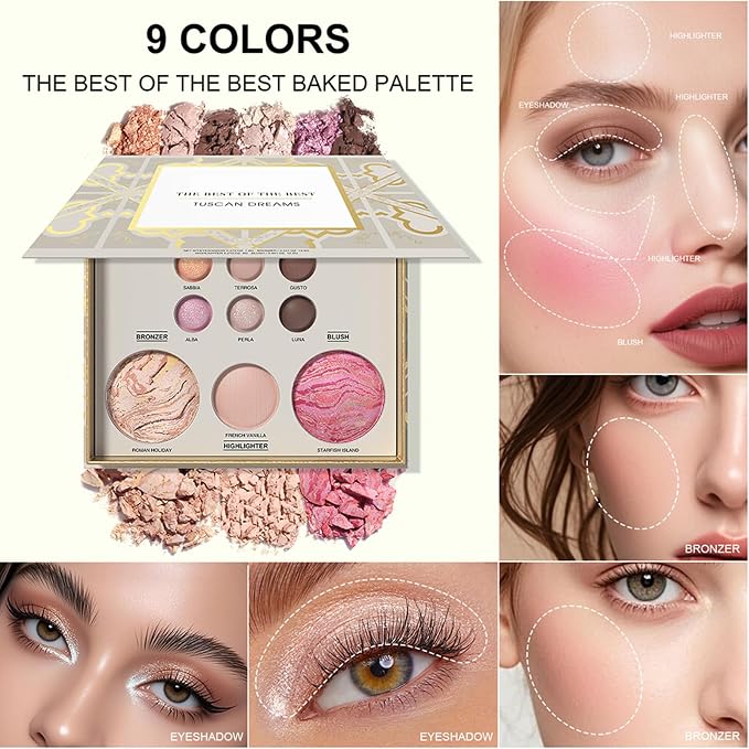 Baked Palette & Brushes