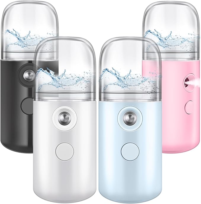 White, Black, Blue, Pink