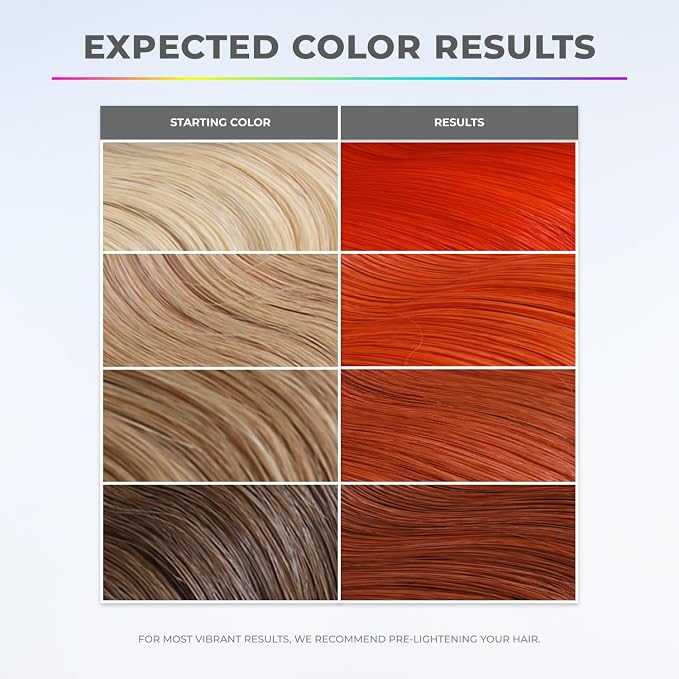 Super Orange Hair Dye