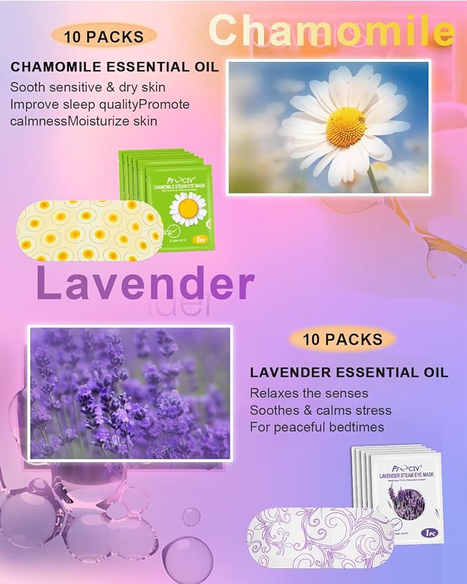Lavender(10 pack)+Chamomile(10 pack)