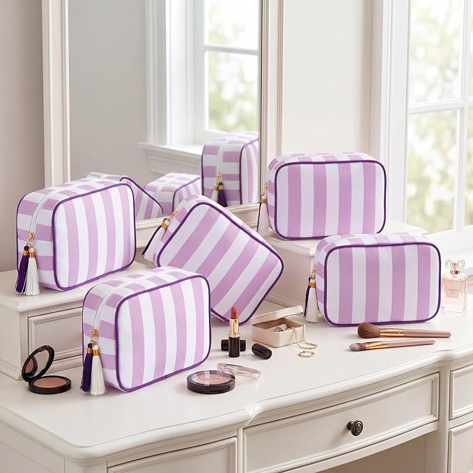 Lavender Purple and White