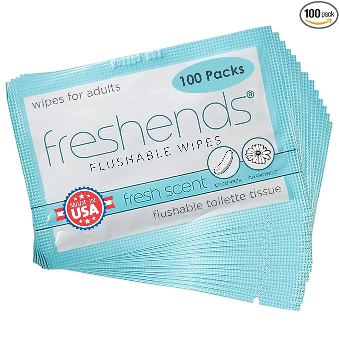 Blue Wet Wipes