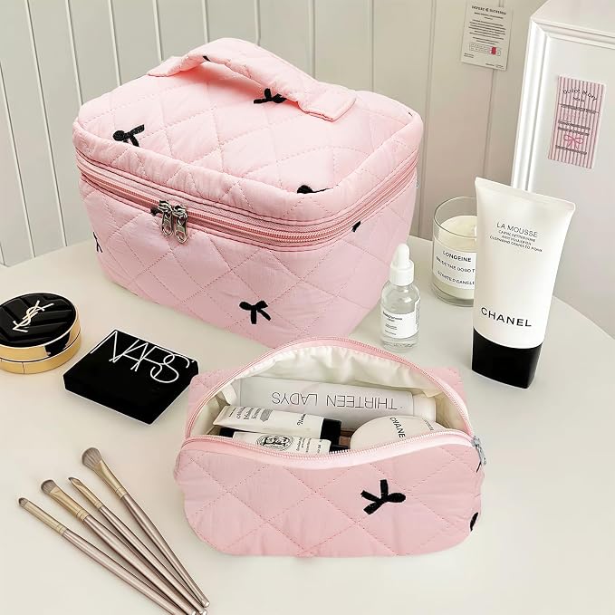 4pcs-Pinkembroideredbow