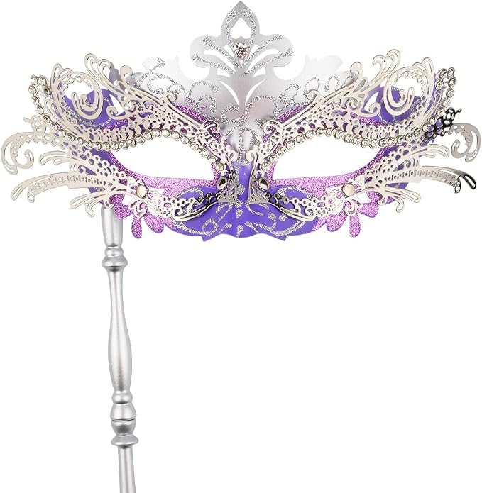 Purple & Silver