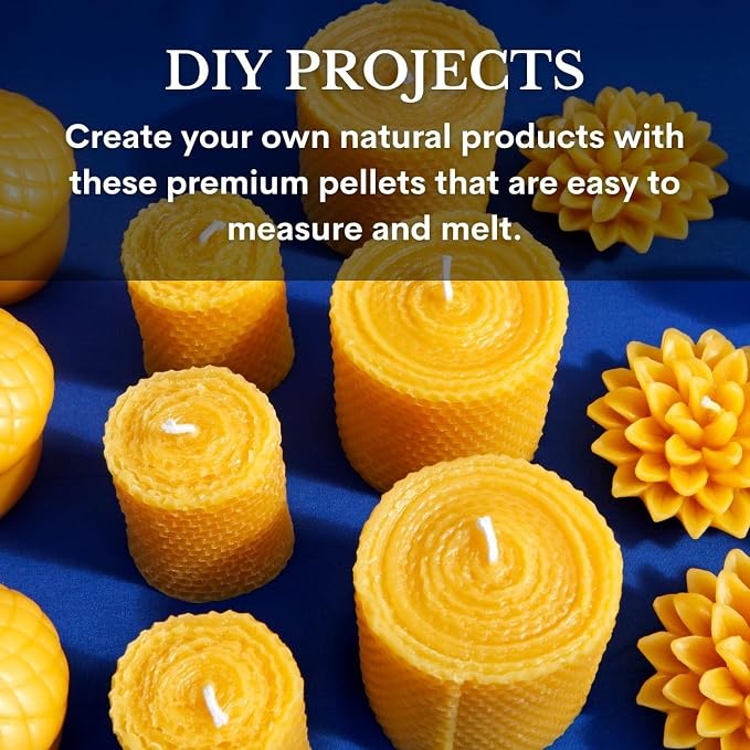 Yellow Beeswax 8 oz