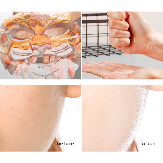 Tiger Smoothing Face Mask