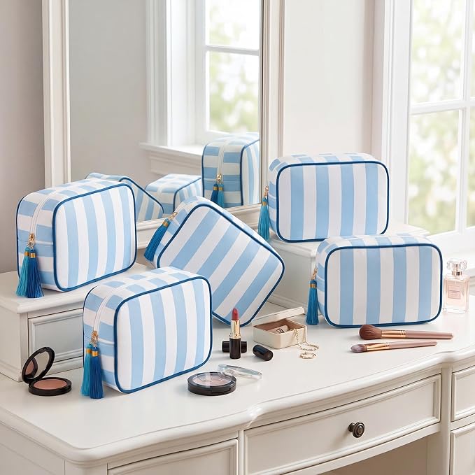 Baby Blue and White