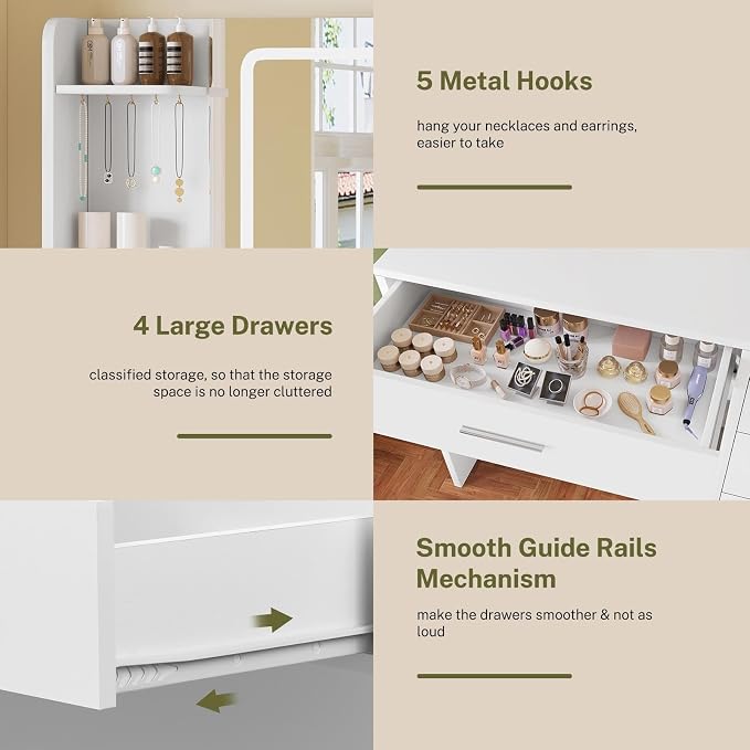 4 Drawers