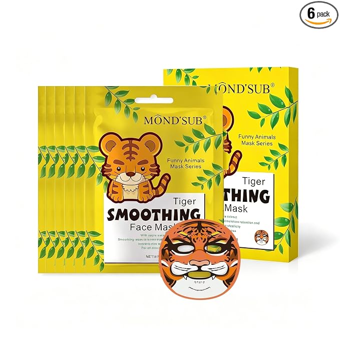 Tiger Smoothing Face Mask