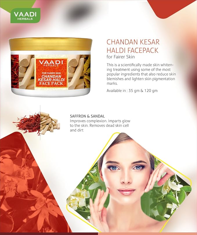 Sandalwood and Saffron Face Pack