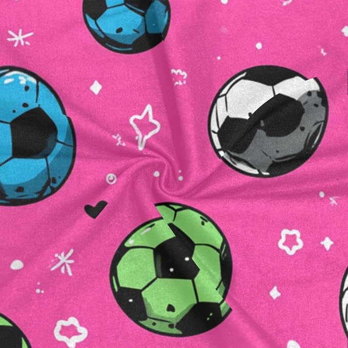 Hot Pink Soccer Paw Bunny