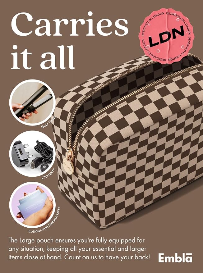 Chocolate Sand Checkered
