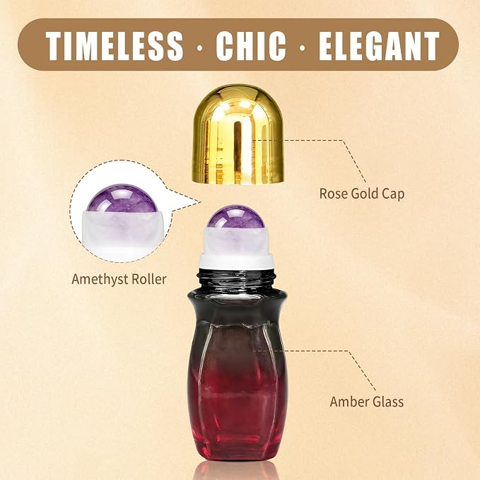 Purple Amber Bottles