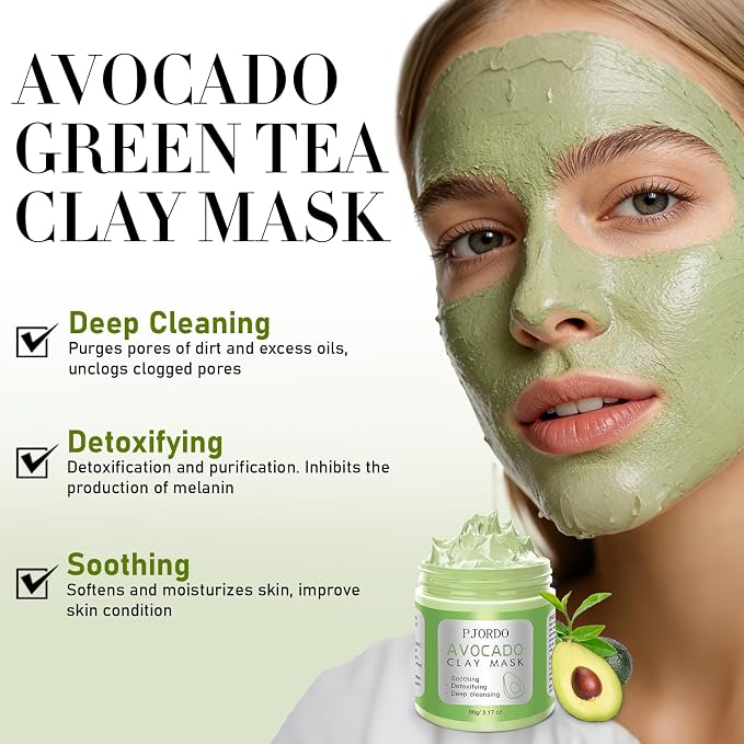 4PCS Clay Mask Set