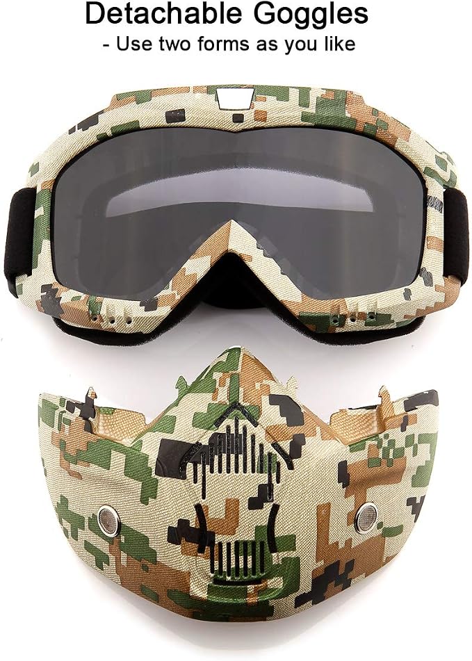 Mt-009-camo&gray Lens