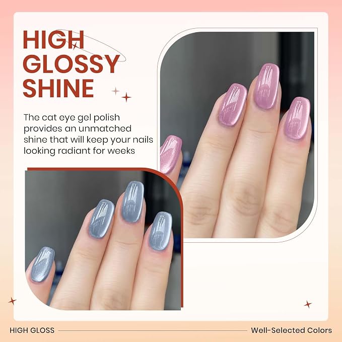 12 Colors-Moonlight Cat Eye Gel