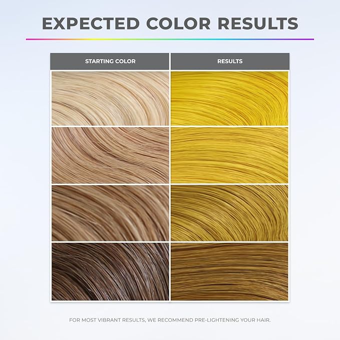 Super Yellow Hair Dye