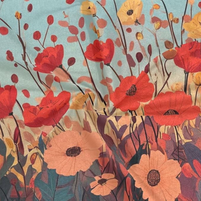 Autumn Poppy Flowers