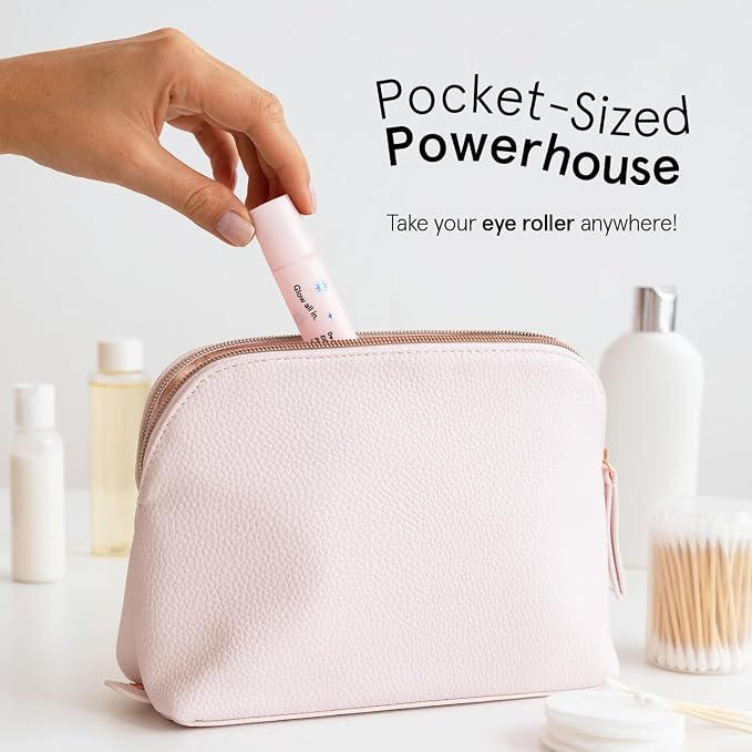 Moisturizing Eye Serum with Rose Quartz Ball