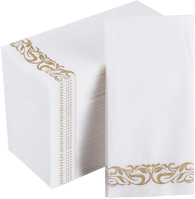 Gold Disposable Guest Towels
