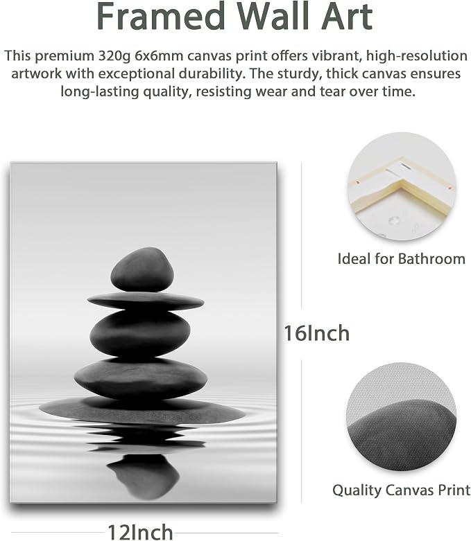 Black Zen Stone