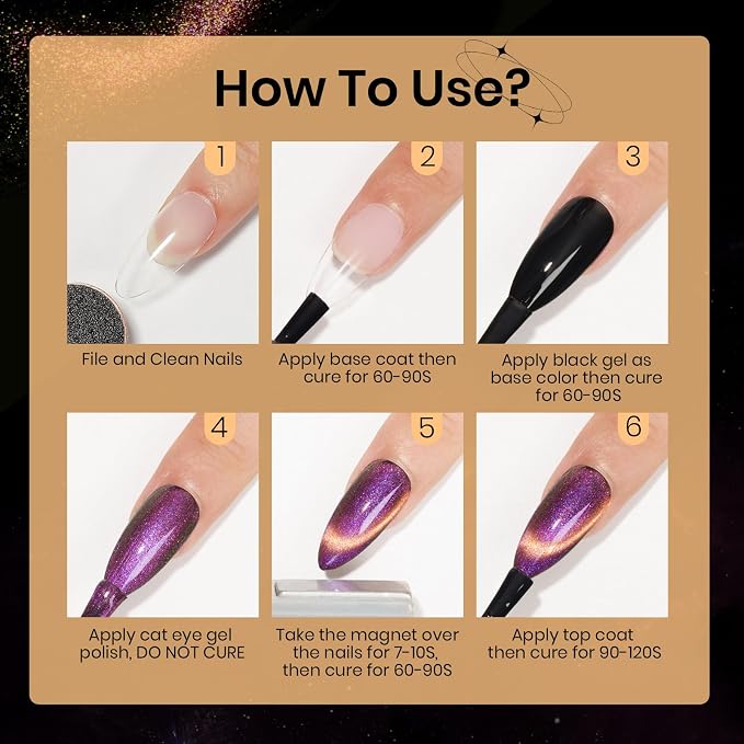 12 Colors-Magic Cat Eye Gel