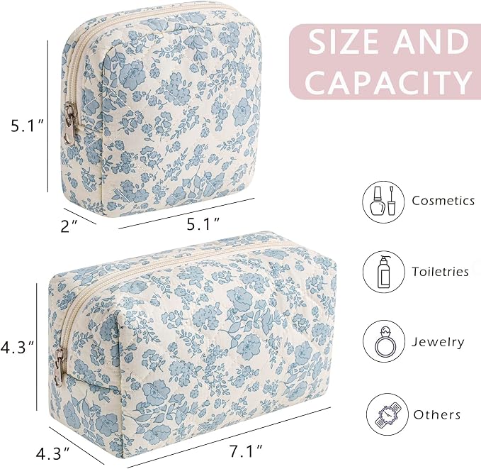 21 Blue Flower Set