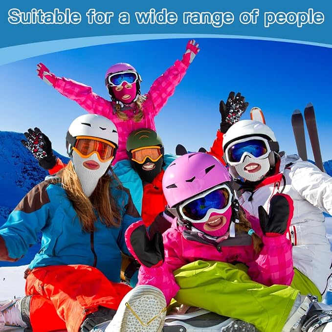 3 Hole Ski Mask Pink3