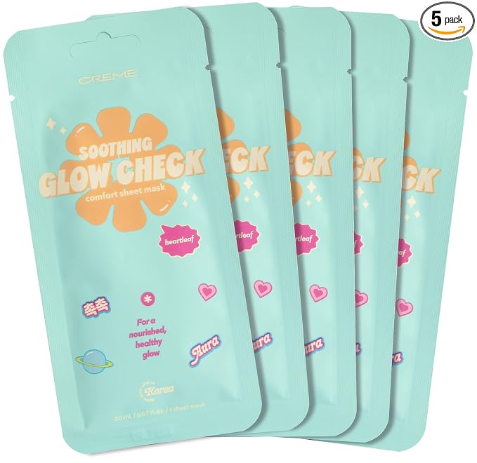 Soothing Glow Check Mask