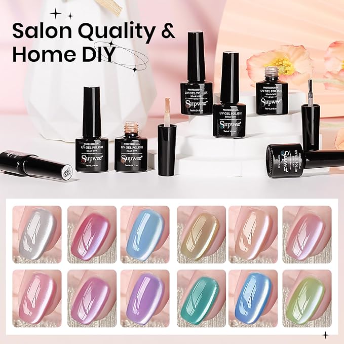 12 Colors-Spring Cat Eye Gel