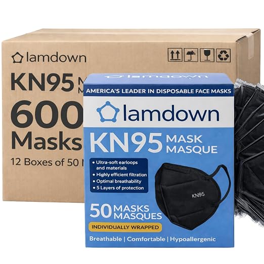 600 Masks (Black)
