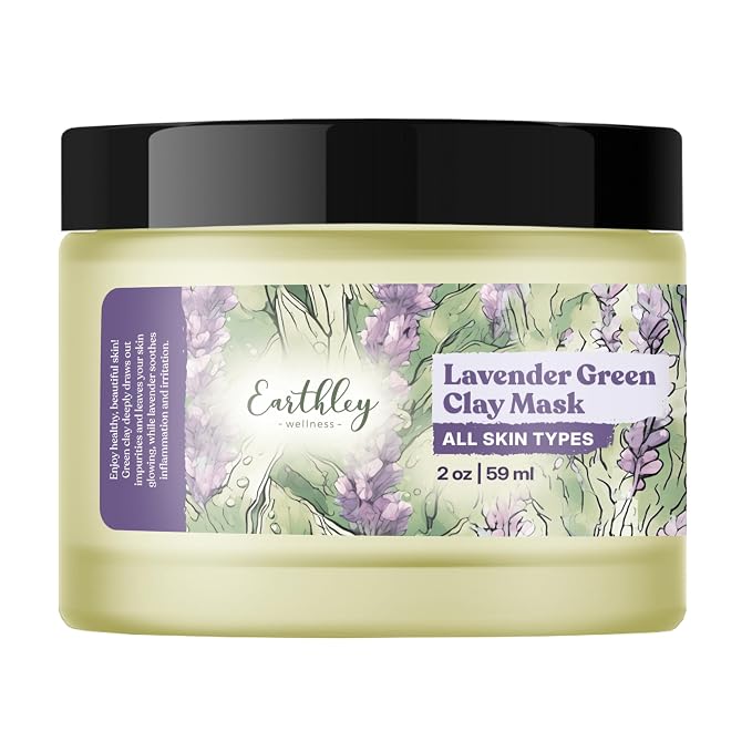 Lavender Green Clay Mask