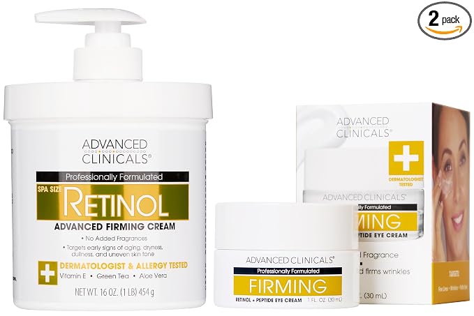 Retinol Eye Cream + Body Cream Bundle