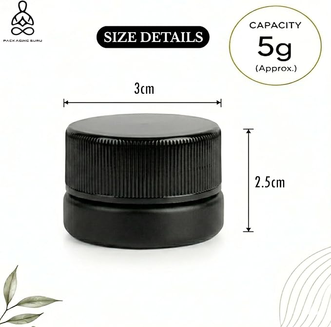 Black Glass with Black Lid