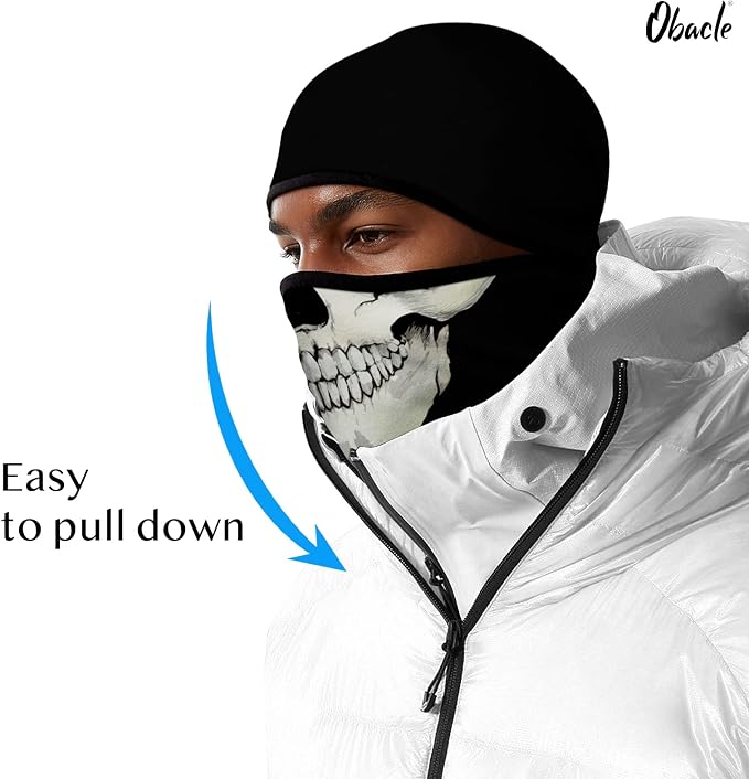 Skull Flag White Black Nose
