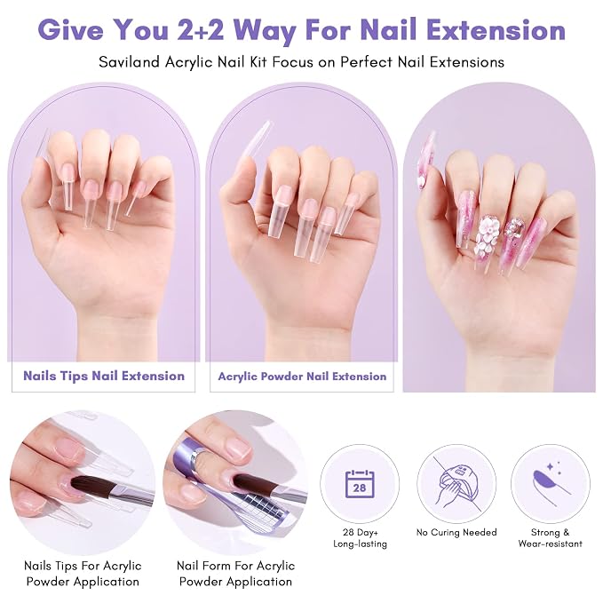 B2-Acrylic Nail Kit with Drill