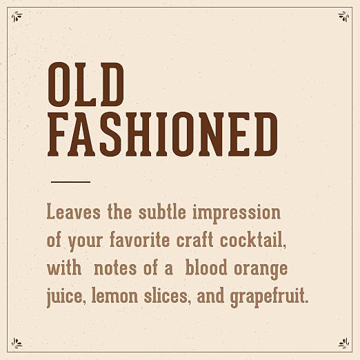 Original Old Fashioned Flavor
