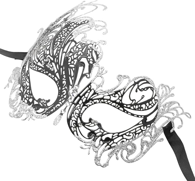 Black With Shining Silver