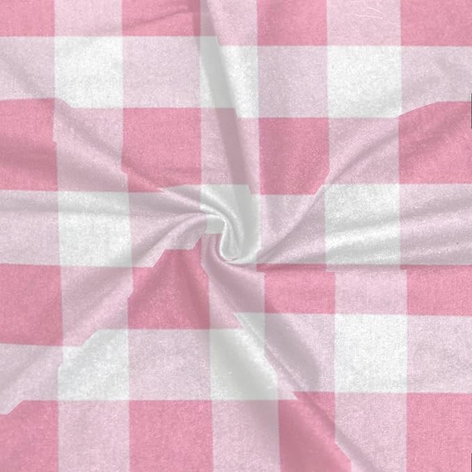 Pinks White Checkered
