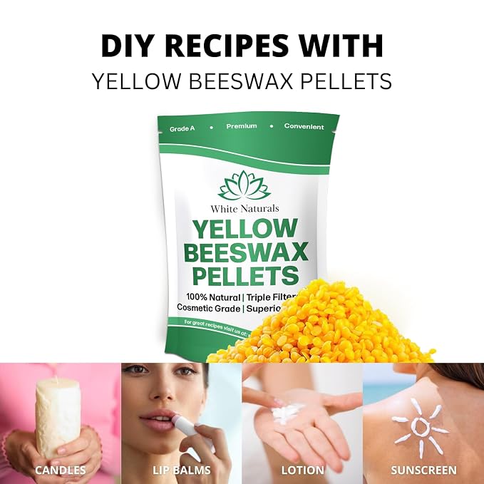 2lb Yellow Beeswax