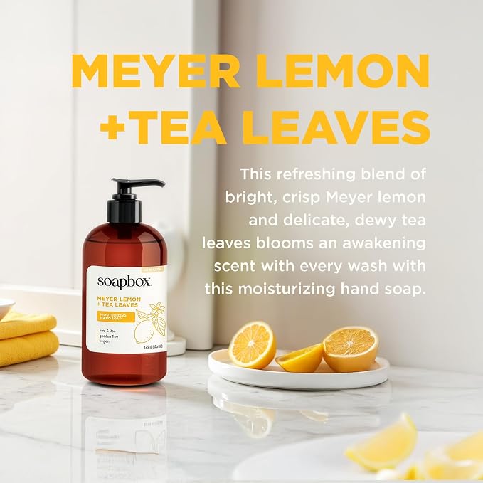 Meyer Lemon & Tea Leaves